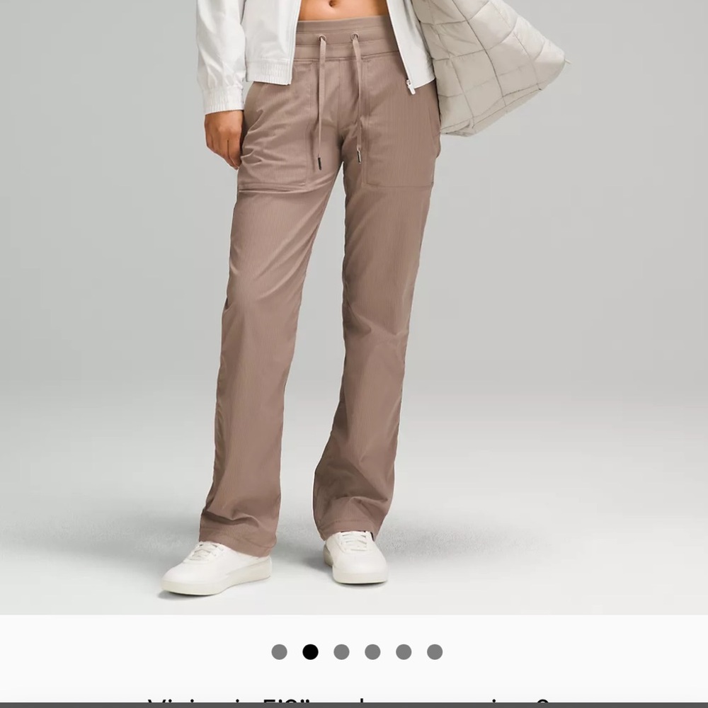 lululemon athletica brown dance pants